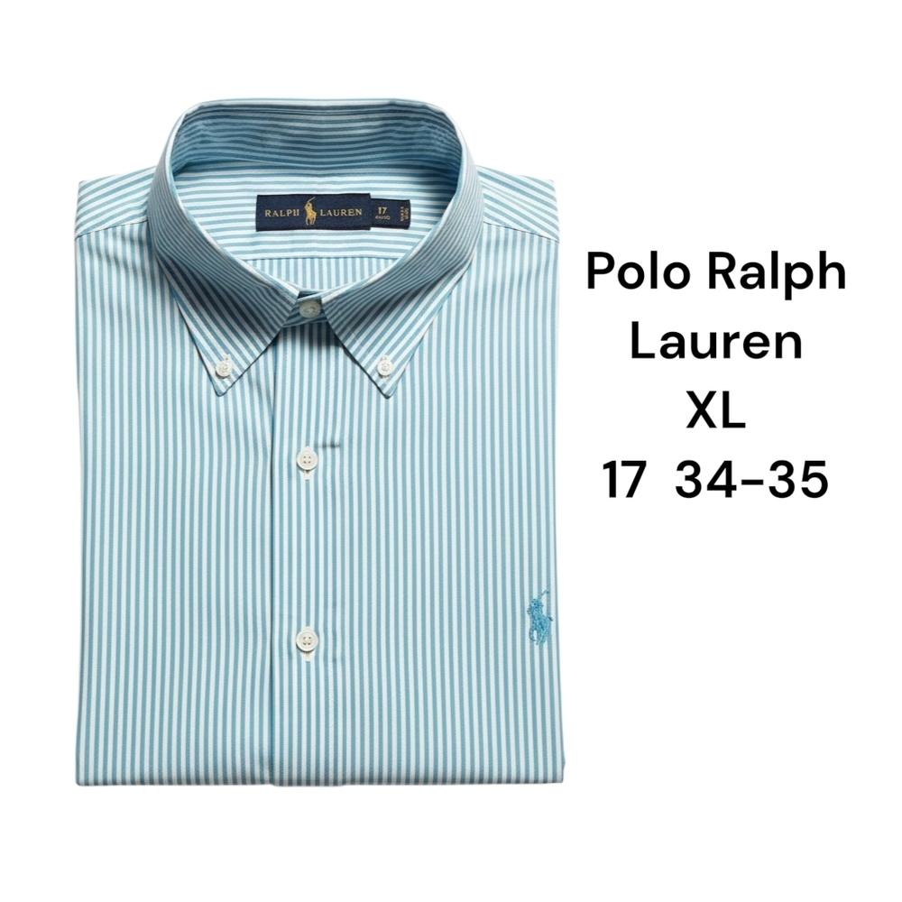 Polo Ralph Lauren XL 17 34-35 Long Sleeve Button-down Shirt